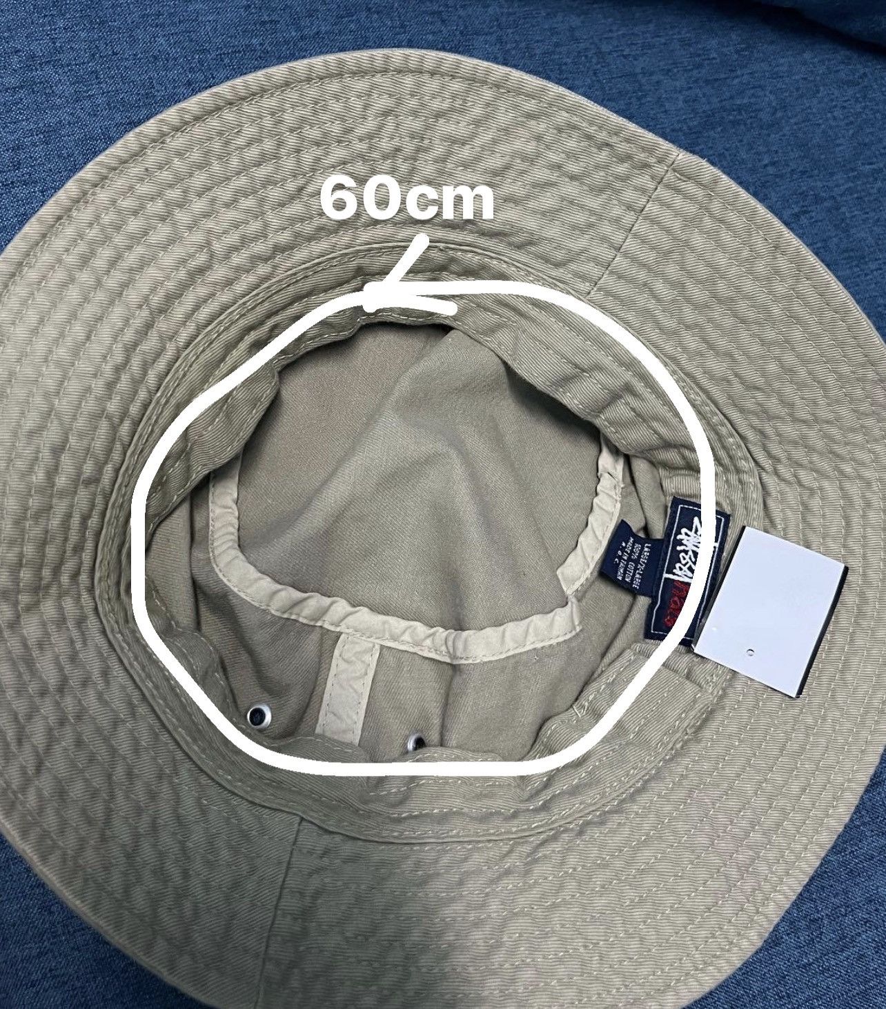 Stussy × Vintage Vintage Rare💥 Stussy Hat Embroidery Logo Size ONE SIZE - 6 Thumbnail