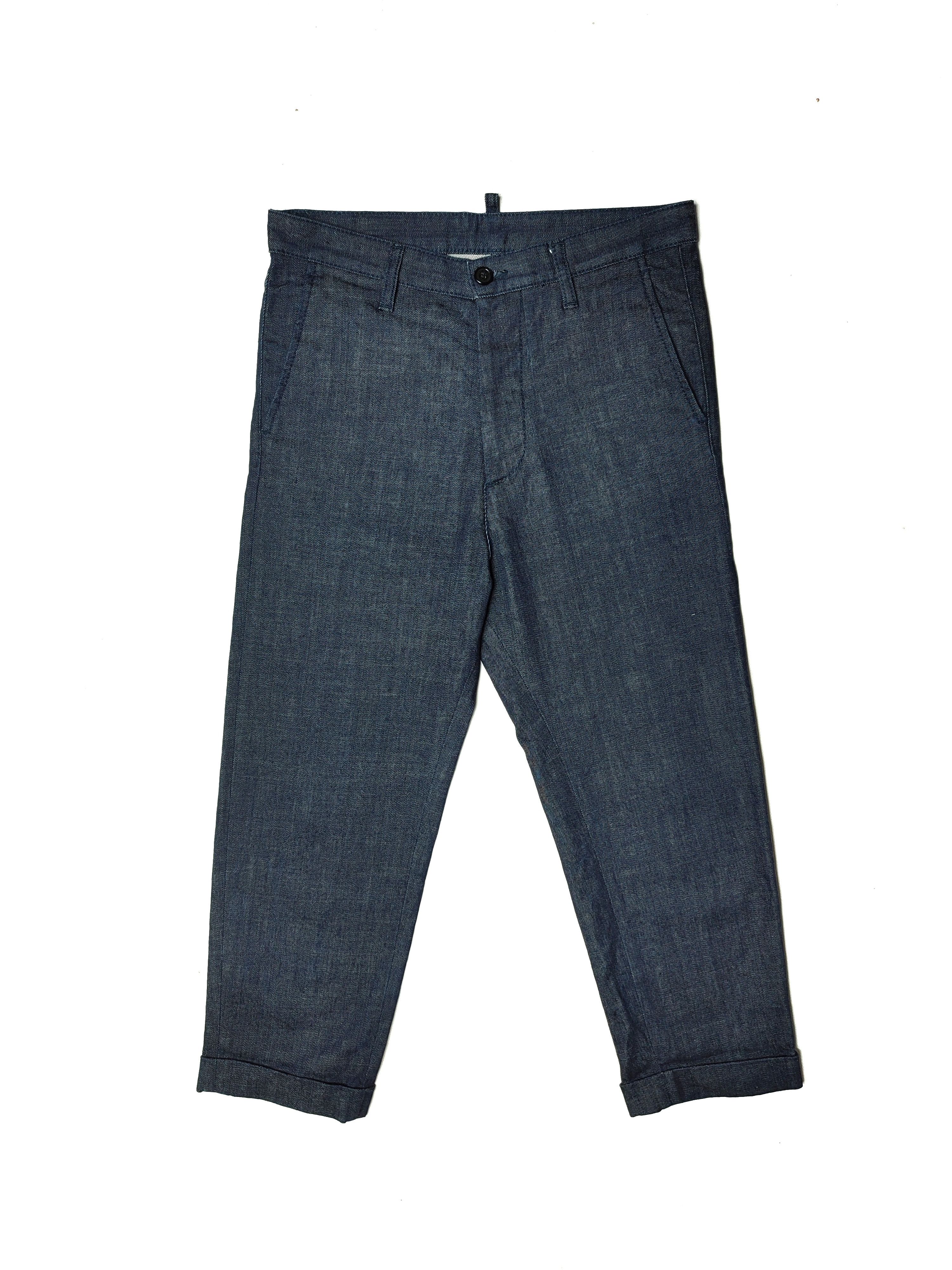 Dsquared2 Dsquared2 breeches cropped denim pants Size US 30 / EU 46 - 1 Thumbnail