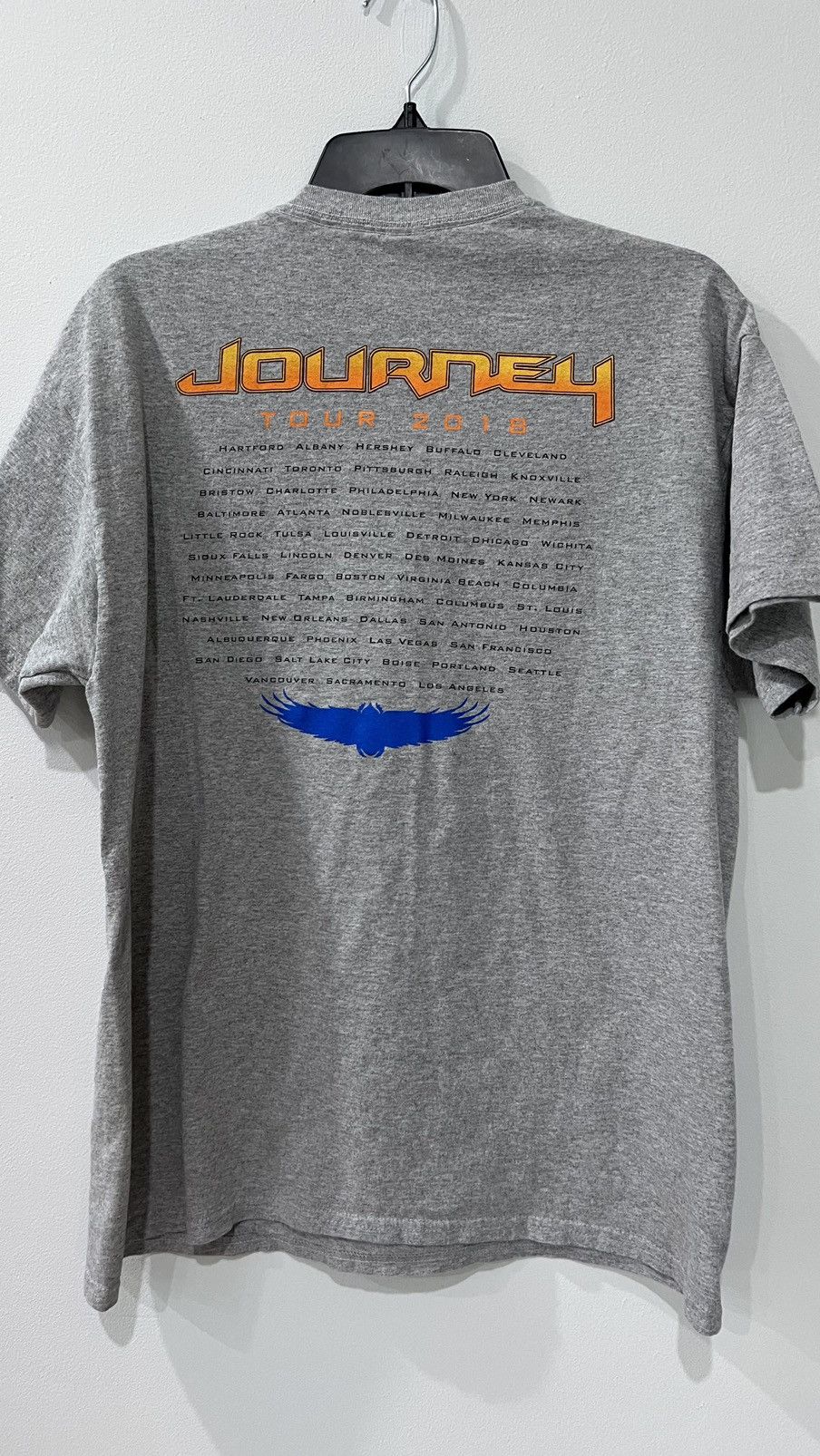 Band Tees 2018 Journey Tour Size Large Size US L / EU 52-54 / 3 - 3 Thumbnail