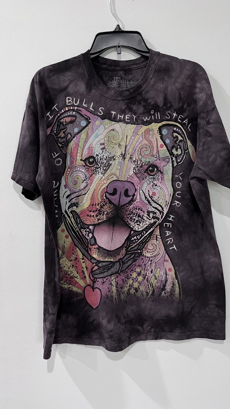 The Mountain × Vintage The Mountain Beware Of Pit Bulls They Will Steal Heart Sz L Size US L / EU 52-54 / 3 - 1 Thumbnail
