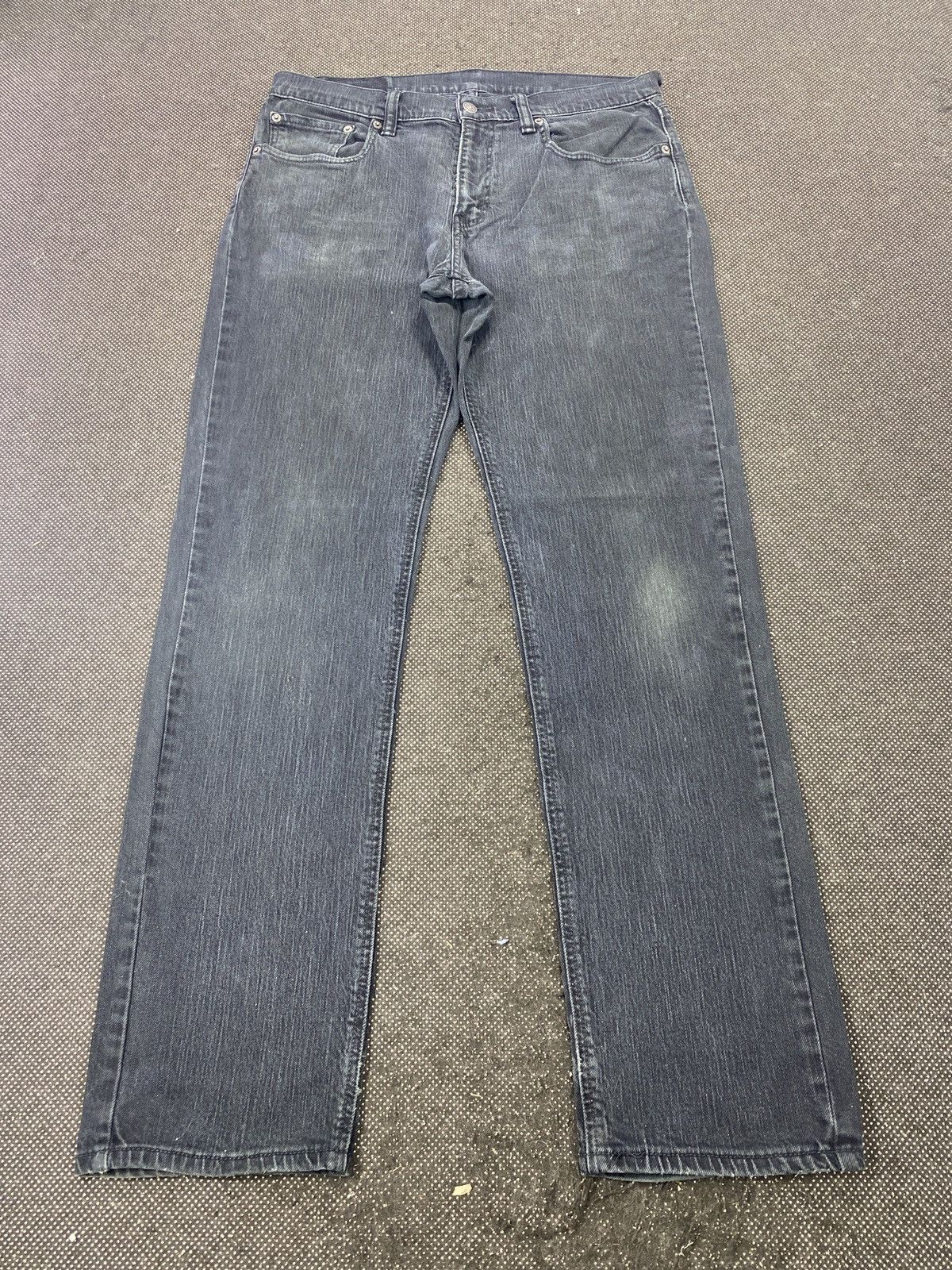 Jean VINTAGE LEVIS BLACK JEANS-J494 Size US 34 / EU 50 - 2 Thumbnail