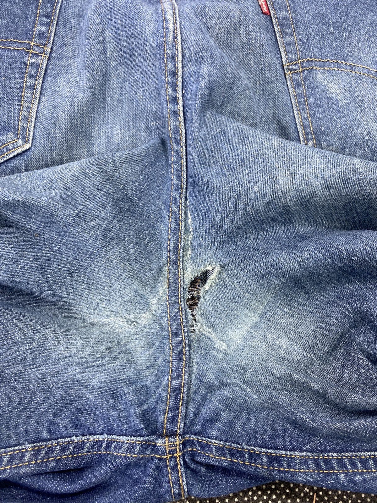 Jean VINTAGE LEVIS 541 BLUE WASH JEANS-J495 Size US 44 / EU 60 - 10 Thumbnail