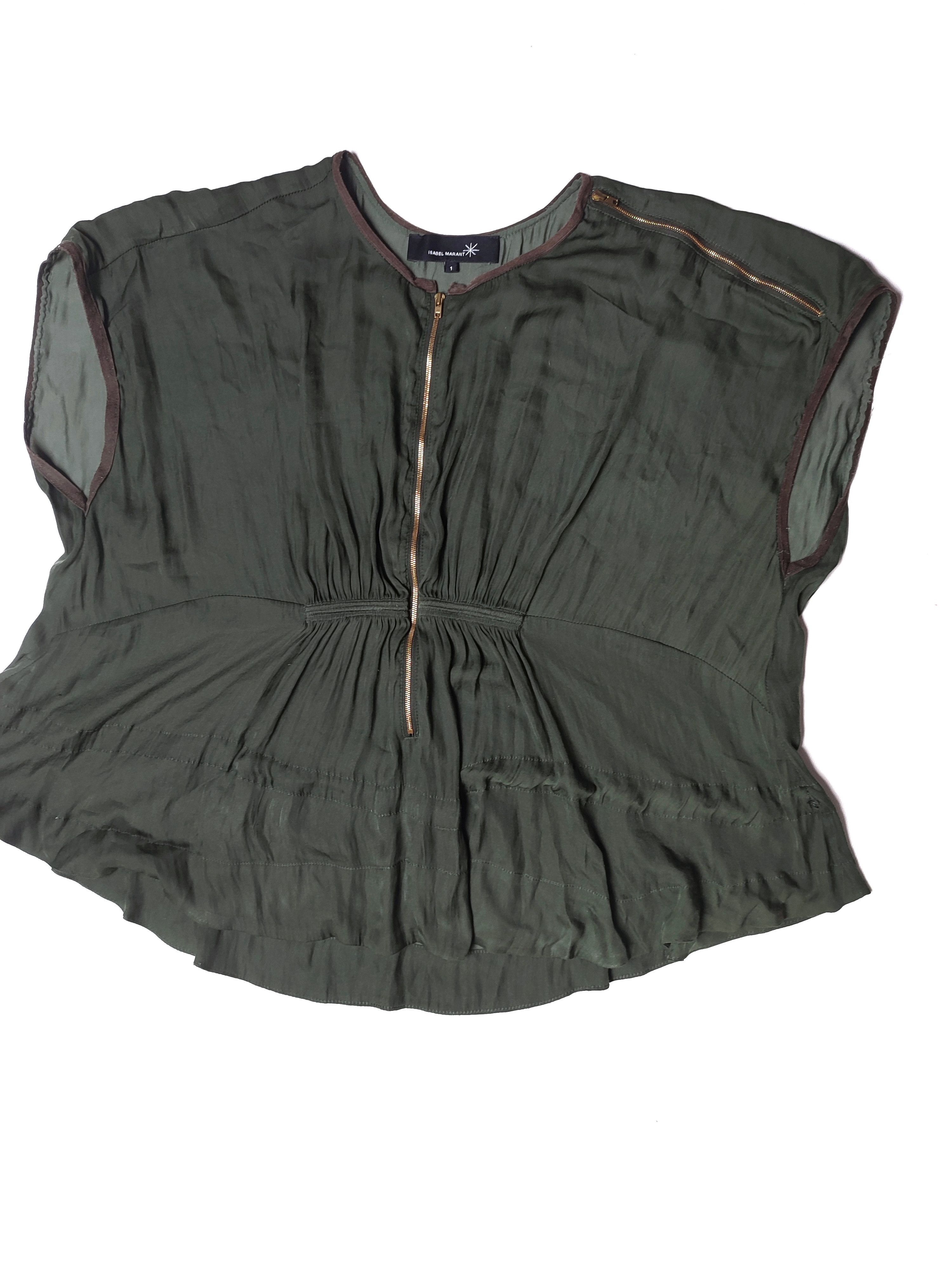 Isabel Marant Isabel marant tank top zipper shirt Size S / US 4 / IT 40 - 3 Thumbnail