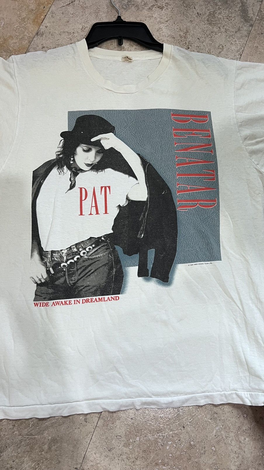 Band Tees × Vintage 1988 Very rare Pat Benatar Wide Awake in Dreamland Tour Size US XL / EU 56 / 4 - 10 Thumbnail