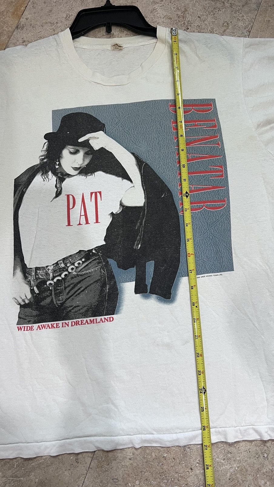Band Tees × Vintage 1988 Very rare Pat Benatar Wide Awake in Dreamland Tour Size US XL / EU 56 / 4 - 11 Thumbnail