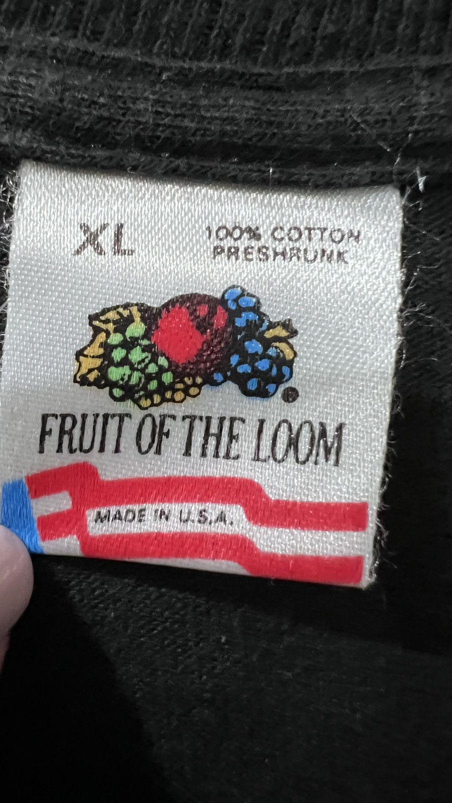 Fruit Of The Loom × Vintage 1990 Joe Ely Live At Liberty Lunch Tour Size XL Size US XL / EU 56 / 4 - 5 Thumbnail