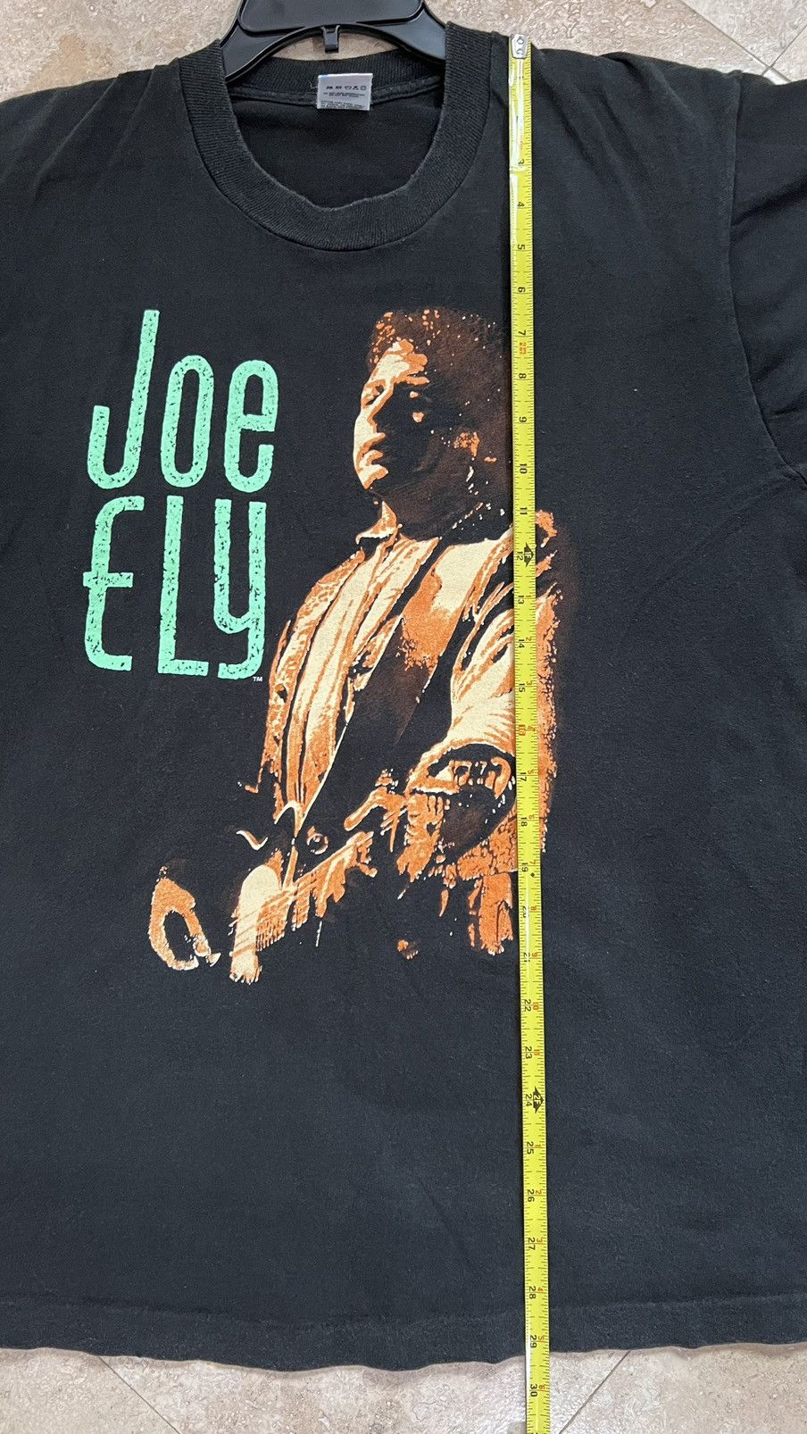 Fruit Of The Loom × Vintage 1990 Joe Ely Live At Liberty Lunch Tour Size XL Size US XL / EU 56 / 4 - 7 Thumbnail