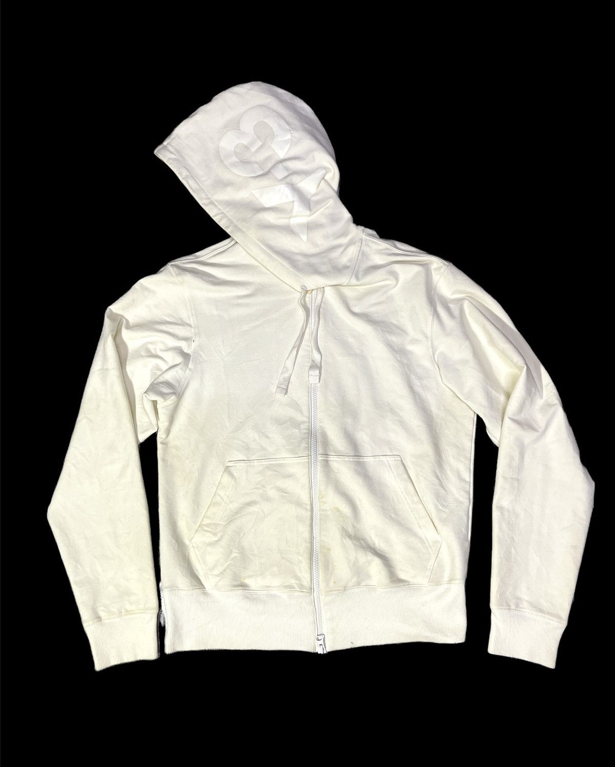 Adidas Y-3 CLASSIC LOGO FULL-ZIP HOODIE Size US M / EU 48-50 / 2 - 1 Thumbnail