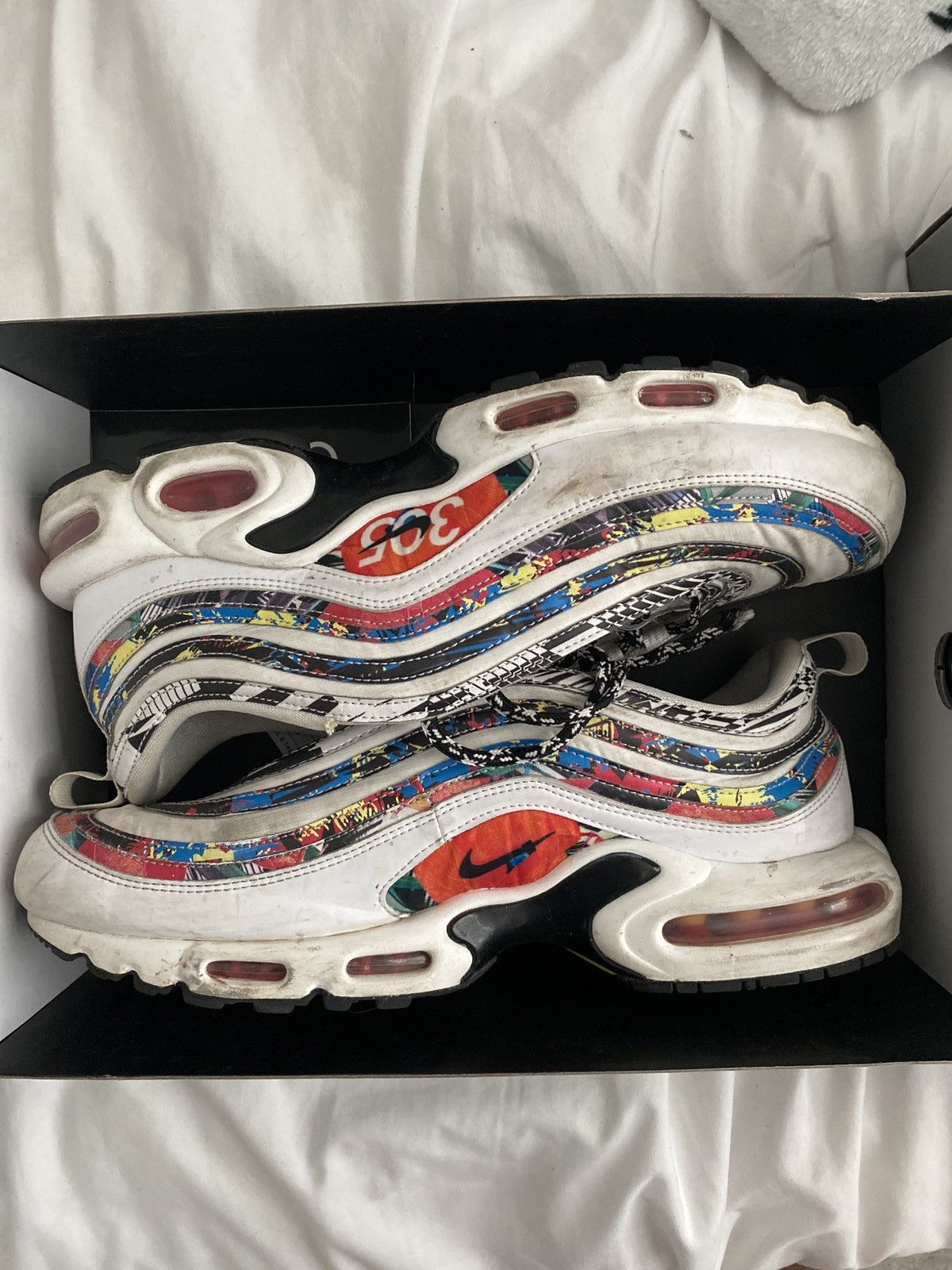 Nike air max plus 97 city pride miami best sale