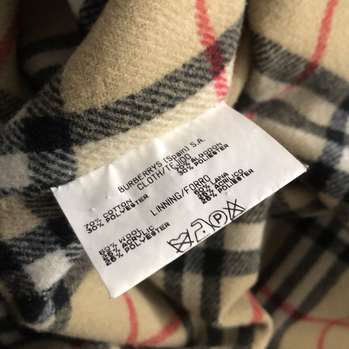 Burberry × Vintage Burberry Prorsum Wmns Novacheck Fur Neck Wool Trench Coat Size ONE SIZE - 14 Thumbnail