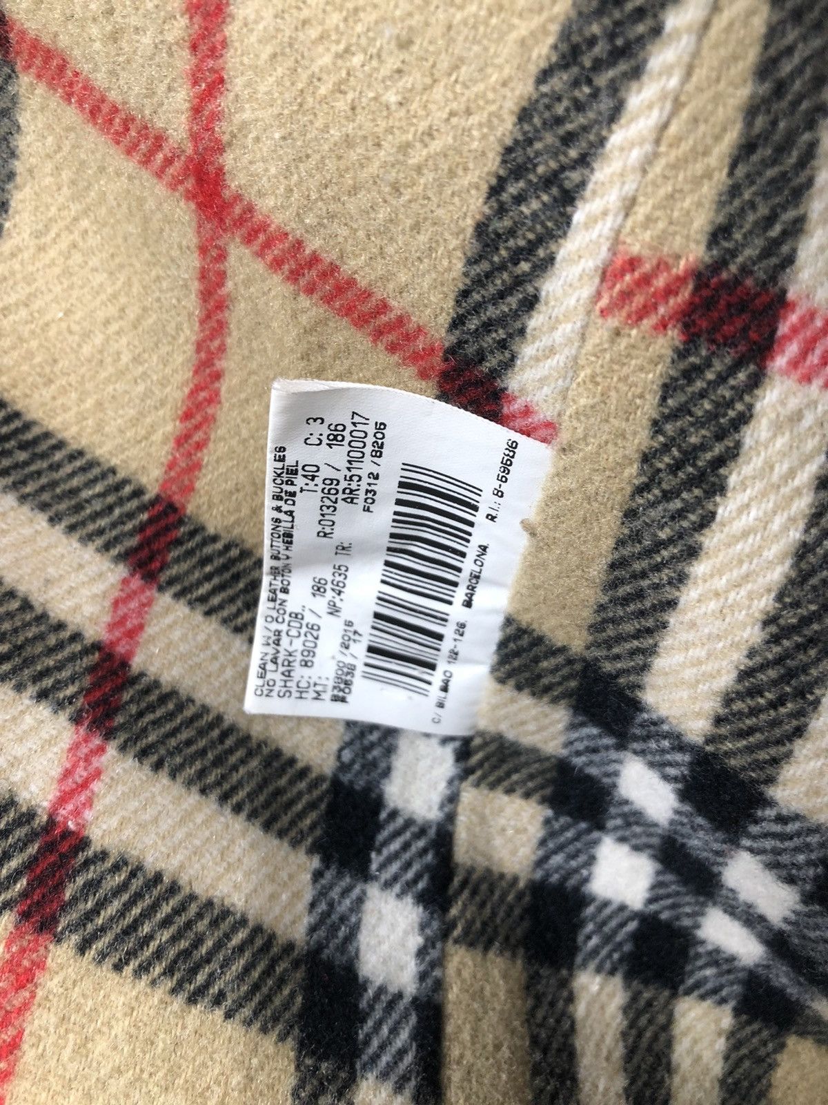 Burberry × Vintage Burberry Prorsum Wmns Novacheck Fur Neck Wool Trench Coat Size ONE SIZE - 12 Thumbnail