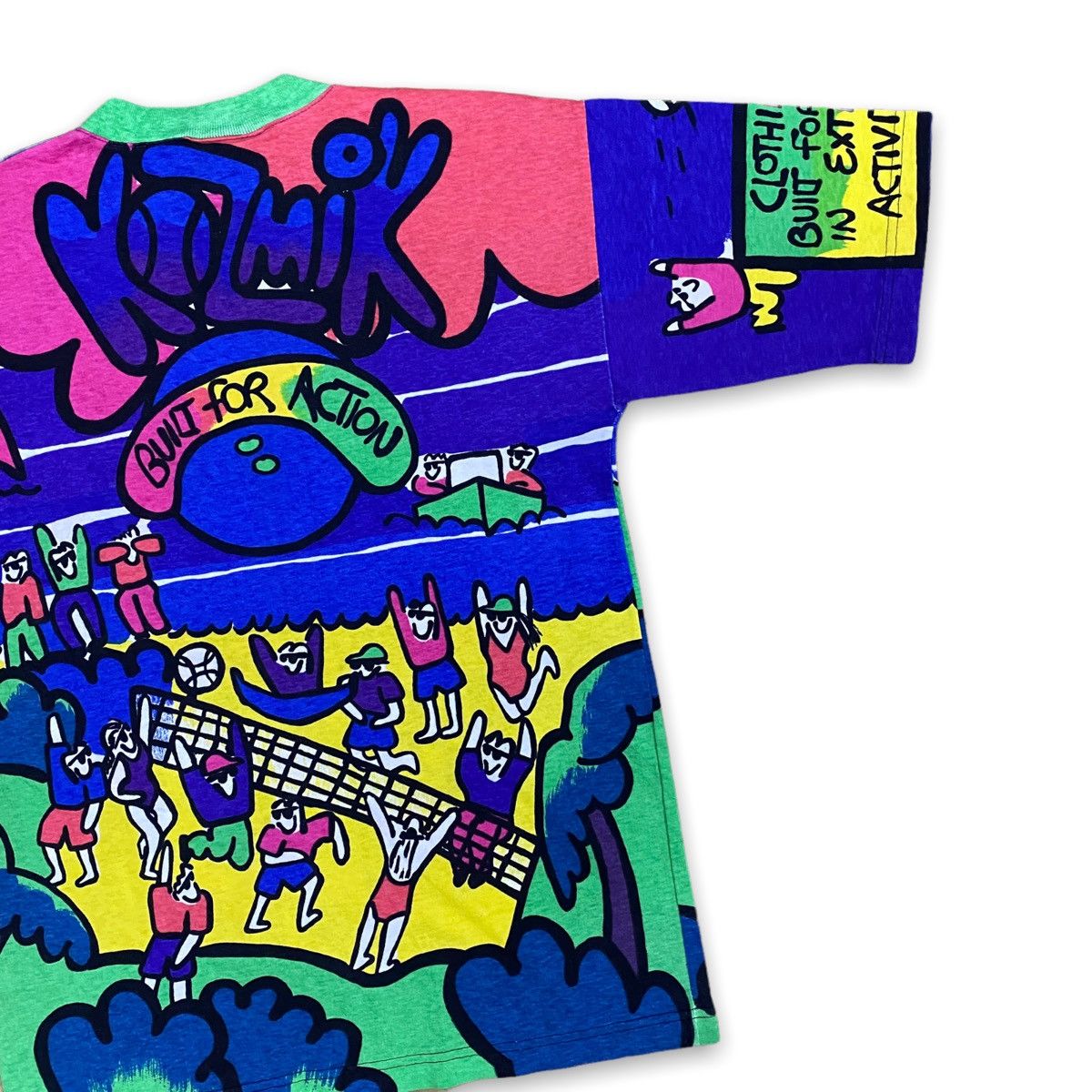 Vintage Vintage 1989 KOZMIK Original Design New Zealand Art Tee Size US M / EU 48-50 / 2 - 9 Thumbnail