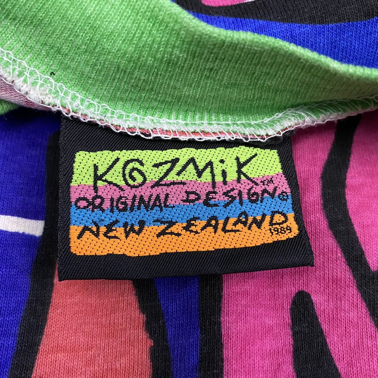 Vintage Vintage 1989 KOZMIK Original Design New Zealand Art Tee Size US M / EU 48-50 / 2 - 6 Thumbnail