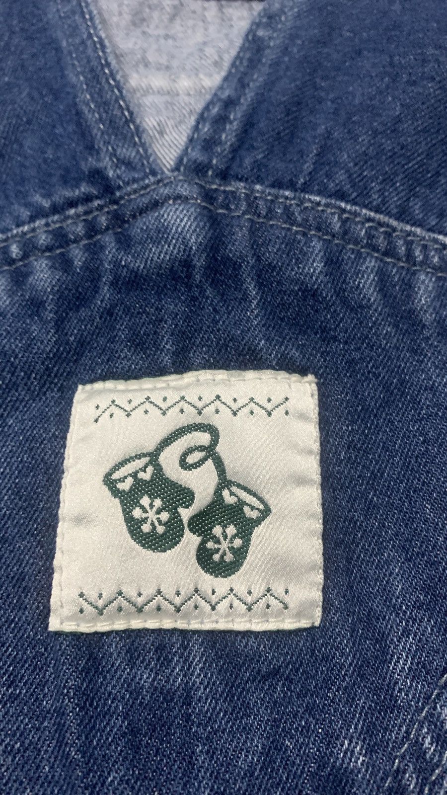 Disney × Vintage Rare! 90s Winnie The Pooh Disney store embroidery logo denim Size US 36 / EU 52 - 7 Thumbnail