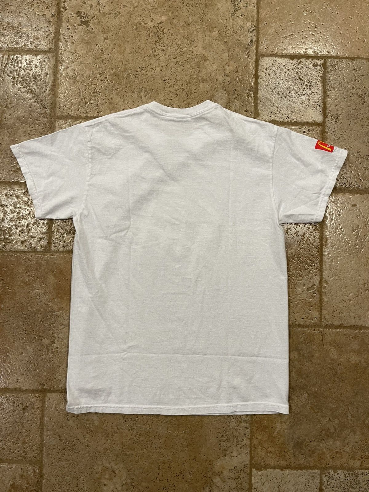 Travis Scott Travis Scott x McDonald’s Fry White Tee Size US XL / EU 56 / 4 - 3 Thumbnail
