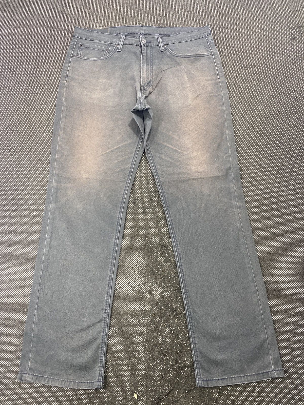 Levi's VINTAGE LEVIS 541 WHITE TAB FADED GREY DENIM -J496 Size US 36 / EU 52 - 2 Thumbnail