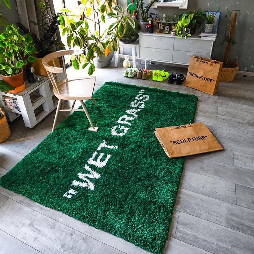 Wet Grass Rug Ikea