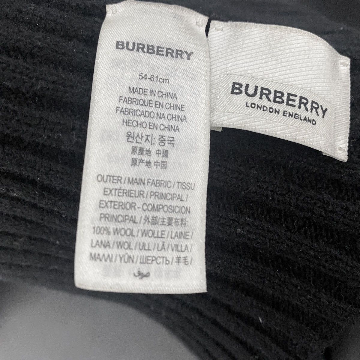 Burberry Burberry Beanie Hat Size ONE SIZE - 4 Thumbnail