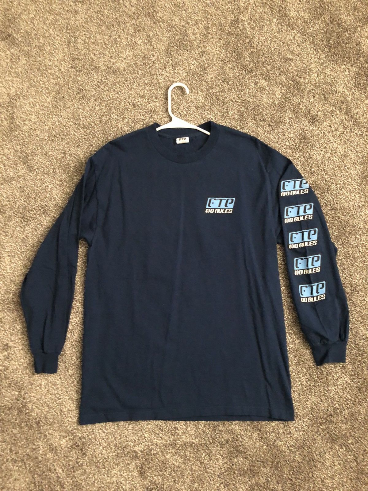 Fuck The Population FTP No Rules Long Sleeve Shirt (L) Size US L / EU 52-54 / 3 - 1 Thumbnail