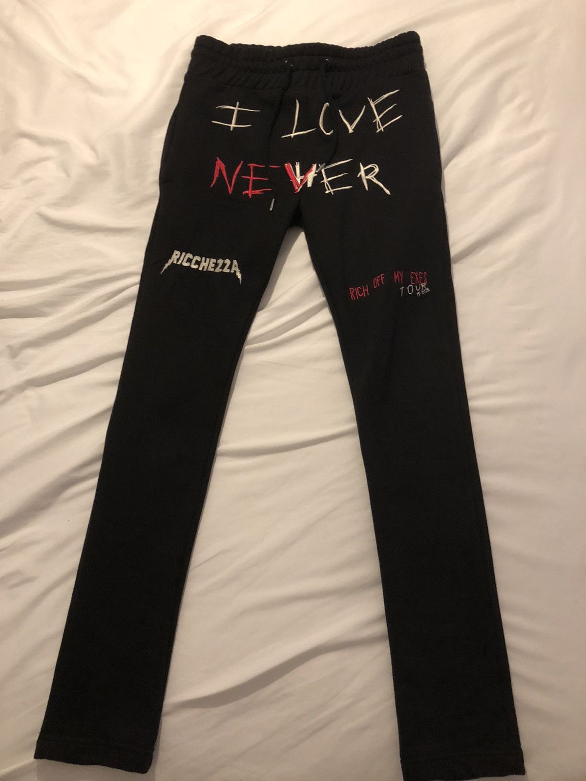 Ricchezza I Love Nevher Sweat Pants