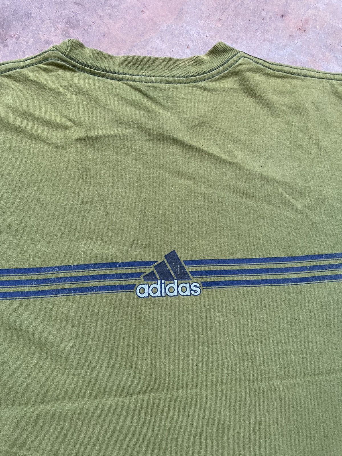 Adidas × Vintage VINTAGE ADIDAS WELL FADED TEE Size US L / EU 52-54 / 3 - 6 Thumbnail