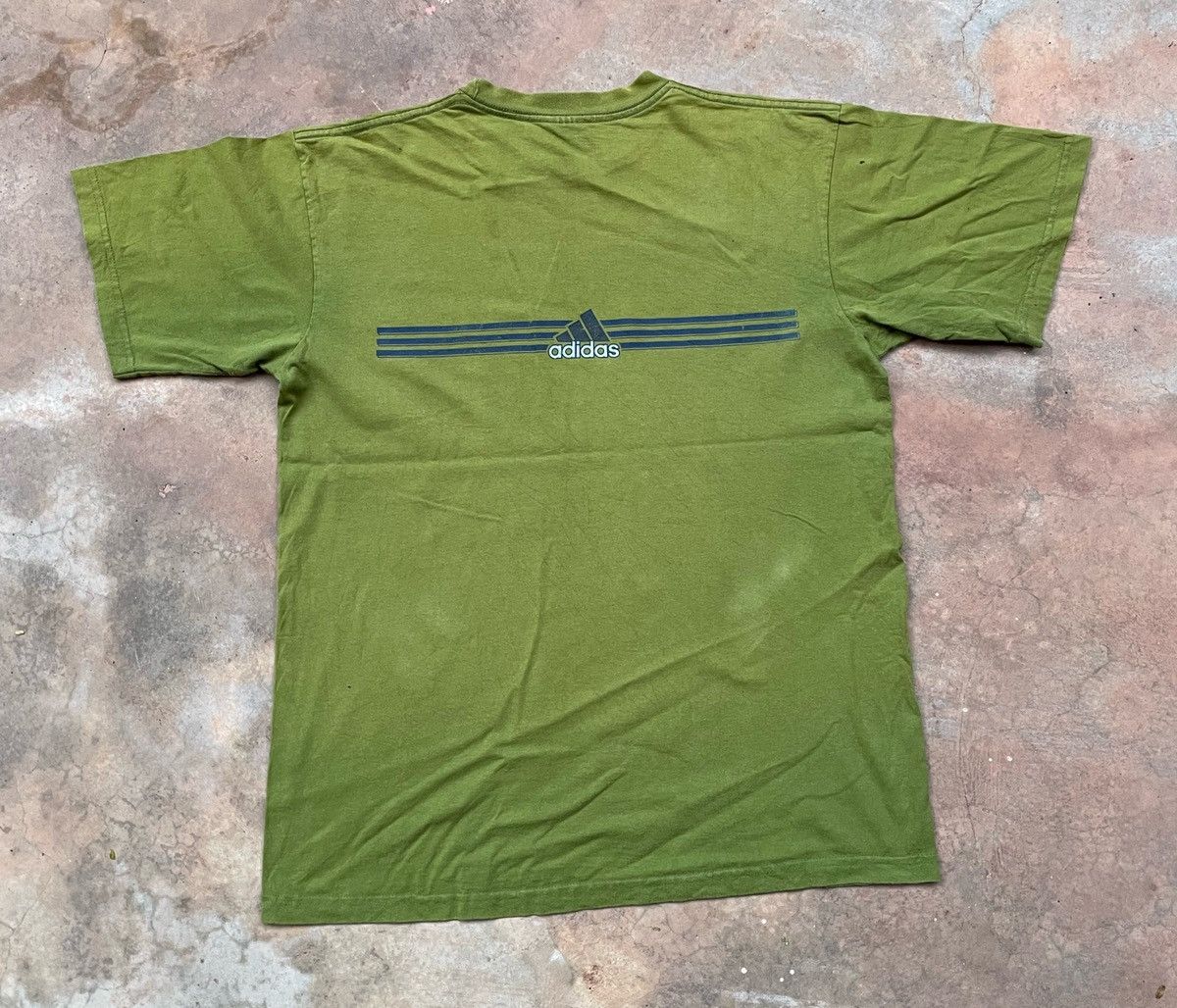 Adidas × Vintage VINTAGE ADIDAS WELL FADED TEE Size US L / EU 52-54 / 3 - 5 Thumbnail
