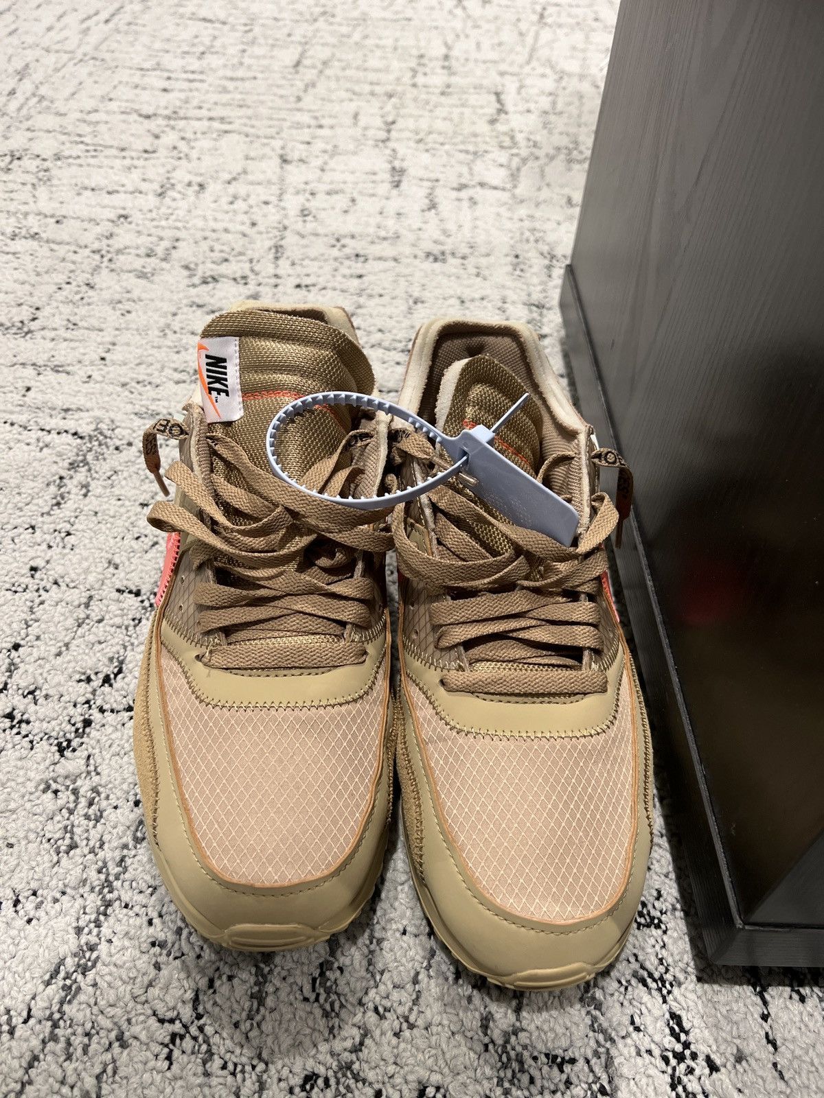 Nike × Off-White Off White Air Max 90 Desert Size 10 Size US 10 / EU 43 - 3 Thumbnail