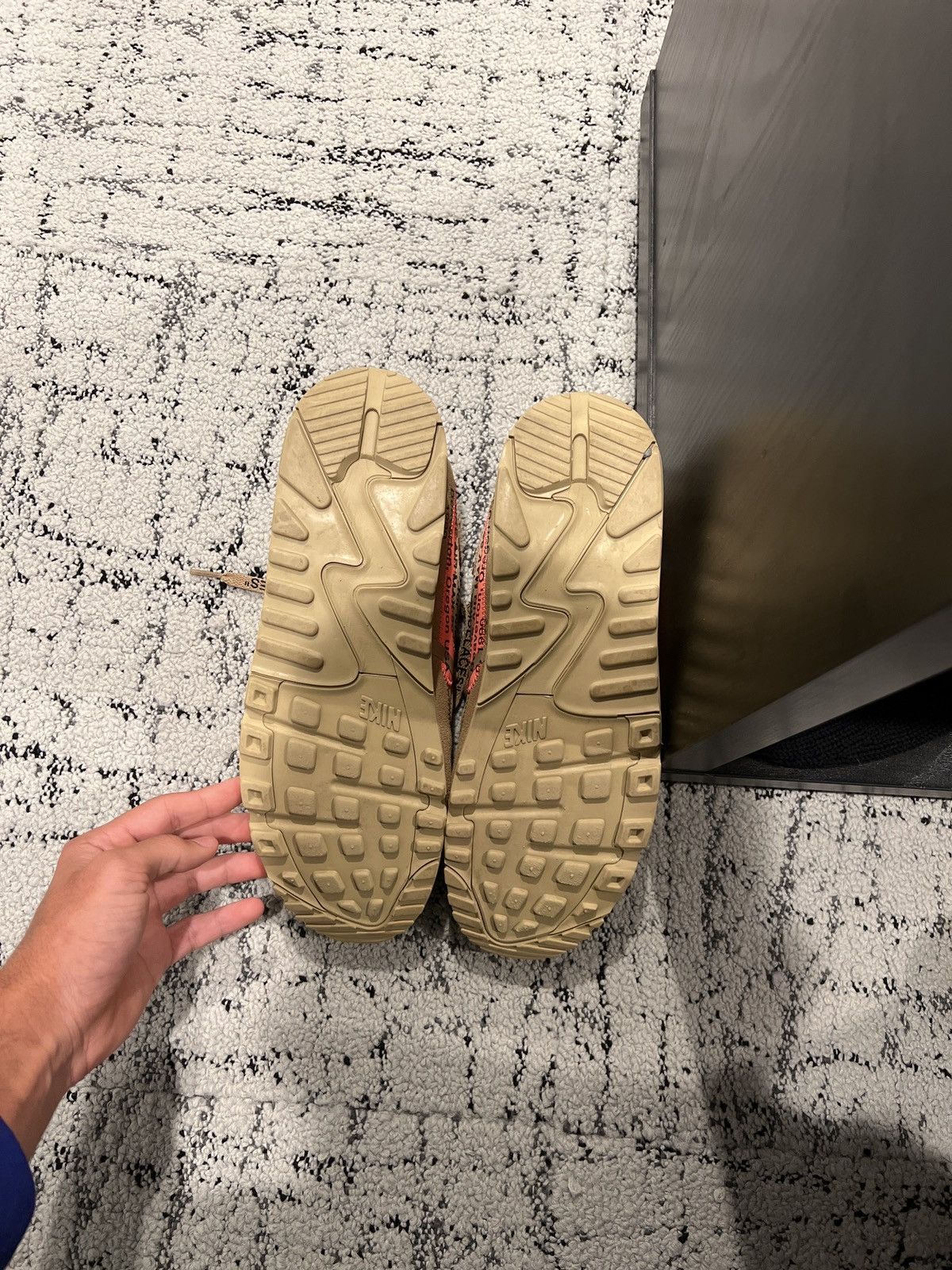 Nike × Off-White Off White Air Max 90 Desert Size 10 Size US 10 / EU 43 - 2 Thumbnail