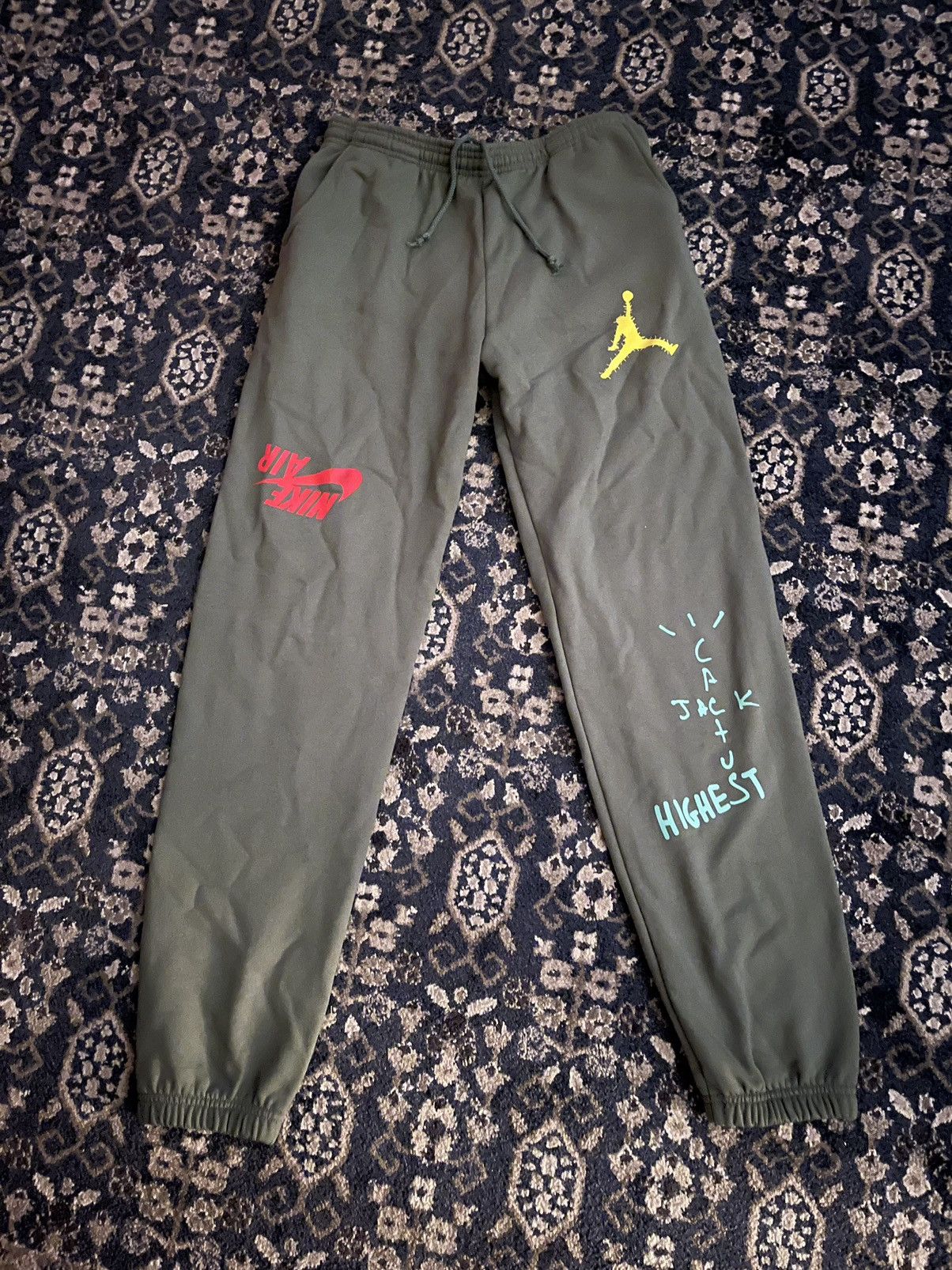 travis scott x jordan sweatpants