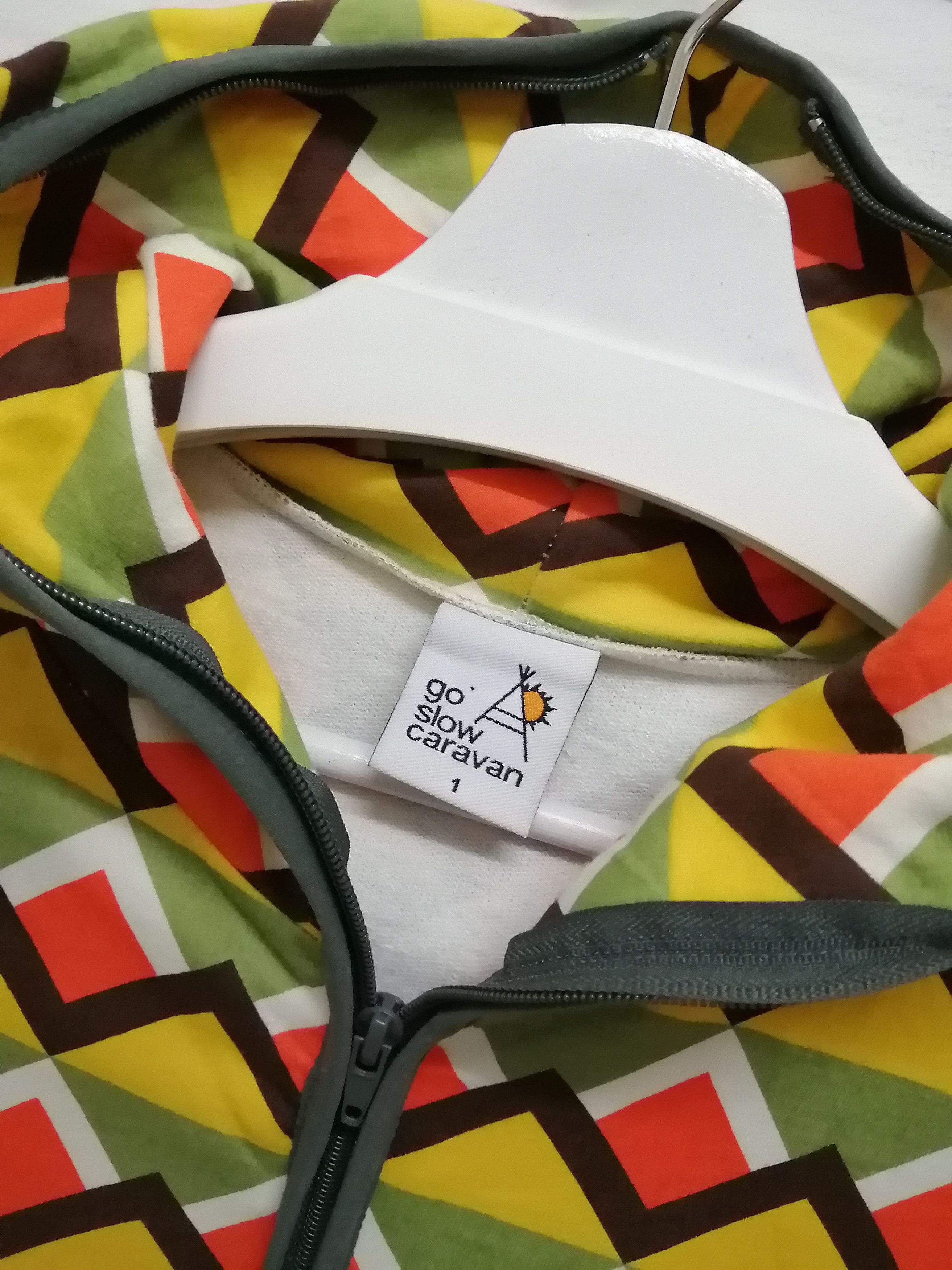 go slow caravan GO SLOW CARAVAN Full Zipper Hoodie - Size 1 Size US S / EU 44-46 / 1 - 5 Thumbnail