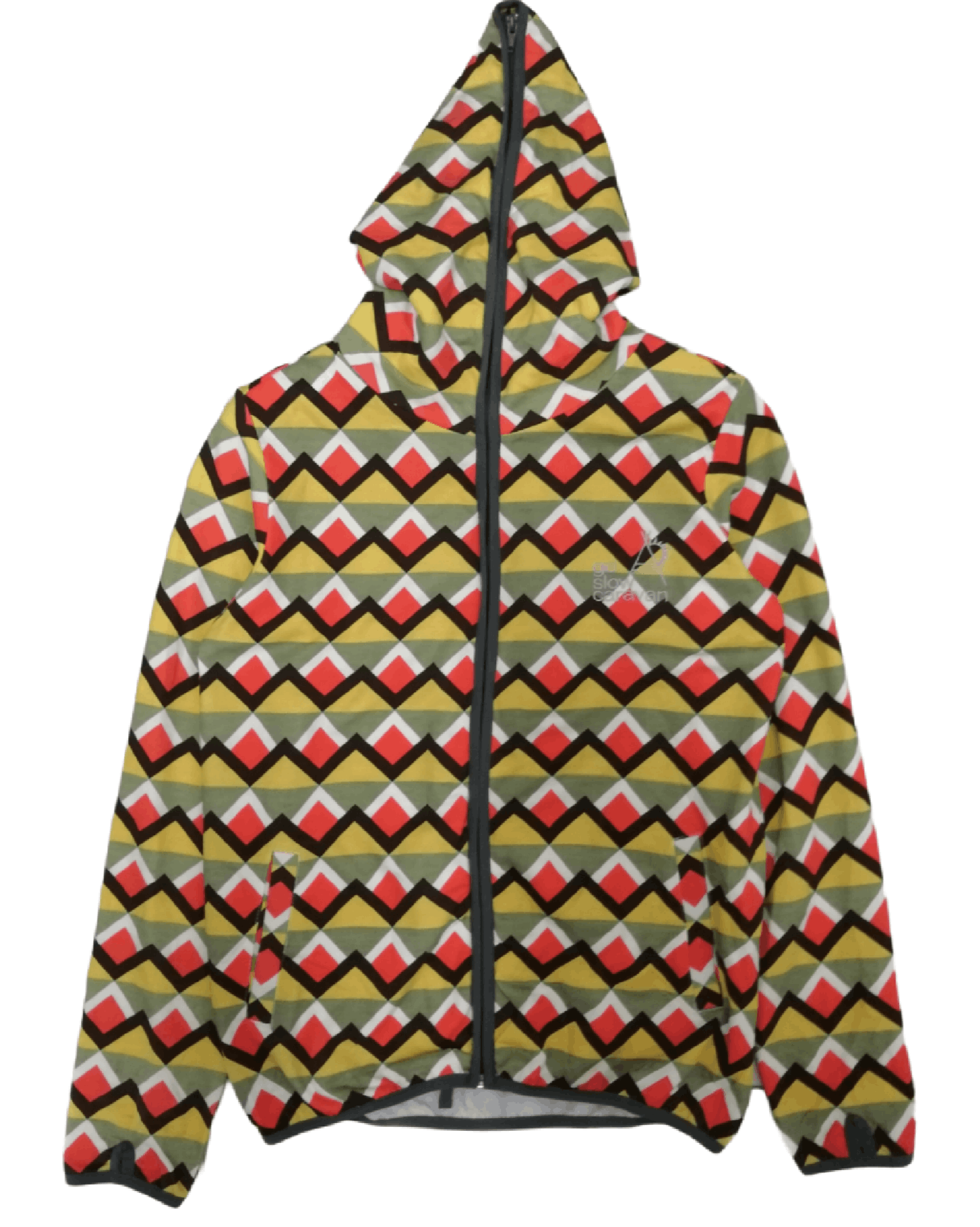 go slow caravan GO SLOW CARAVAN Full Zipper Hoodie - Size 1 Size US S / EU 44-46 / 1 - 1 Thumbnail