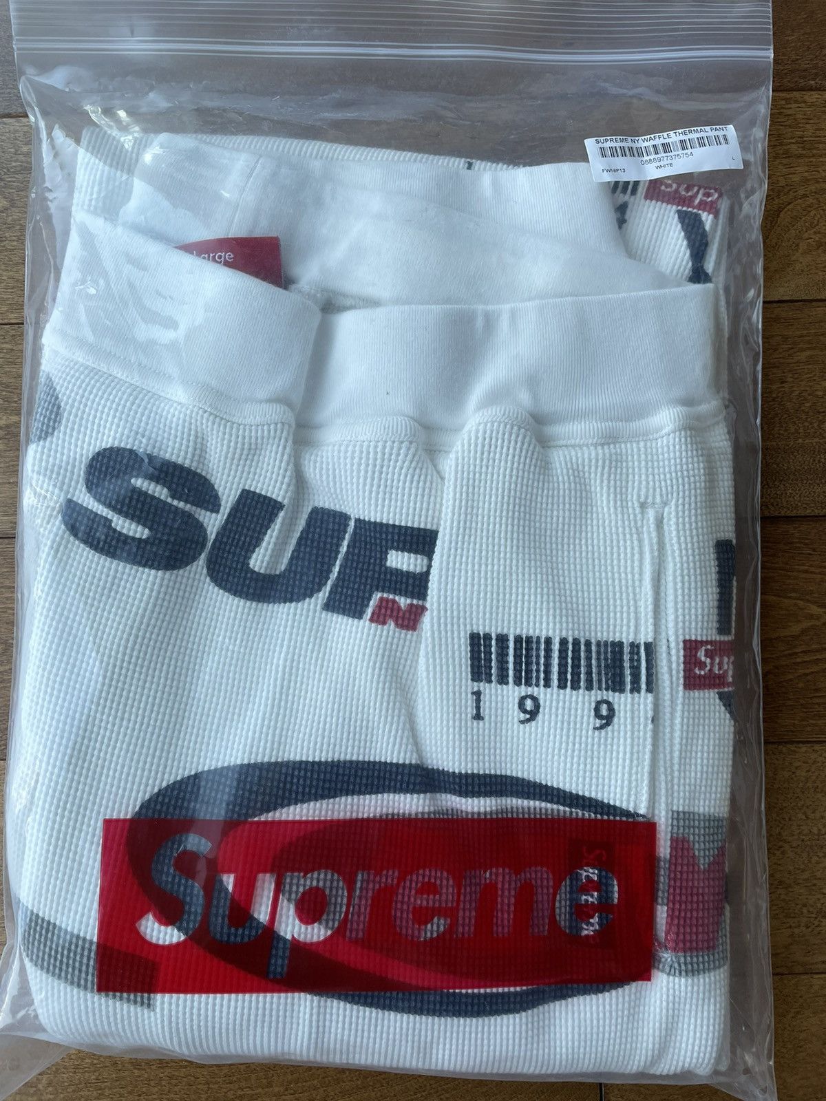 Supreme Ny Waffle Thermal | Grailed