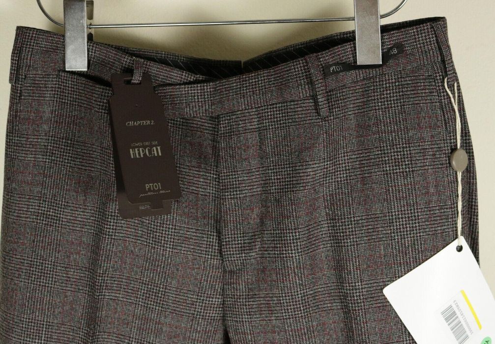 Pt01 PT Torino PT01 Glen Plaid Virgin Wool Trousers Size 48 / 32 | Grailed