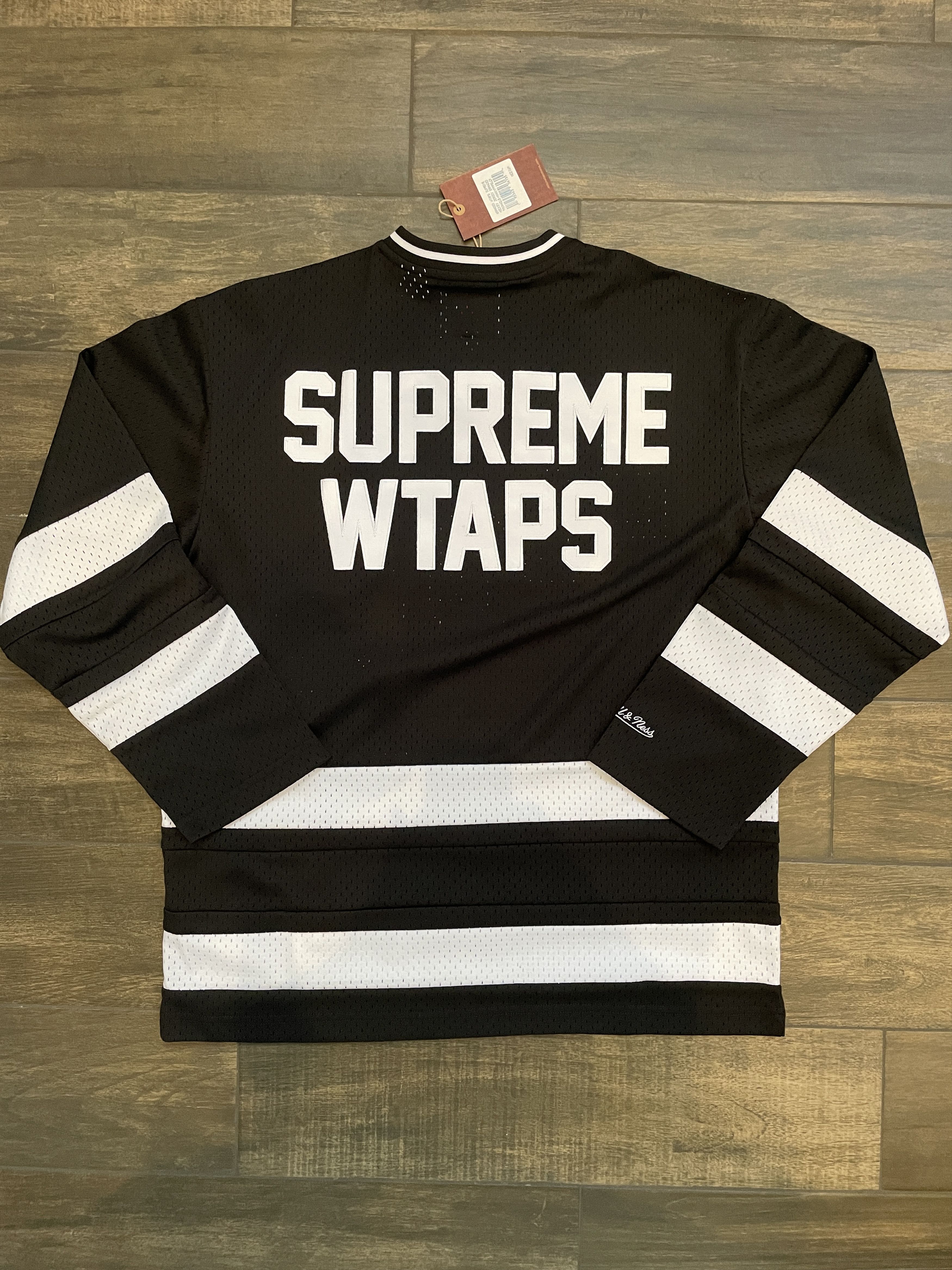 Mitchell & Ness × Supreme × Wtaps Supreme x WTAPS 21203 Hockey Jersey ...