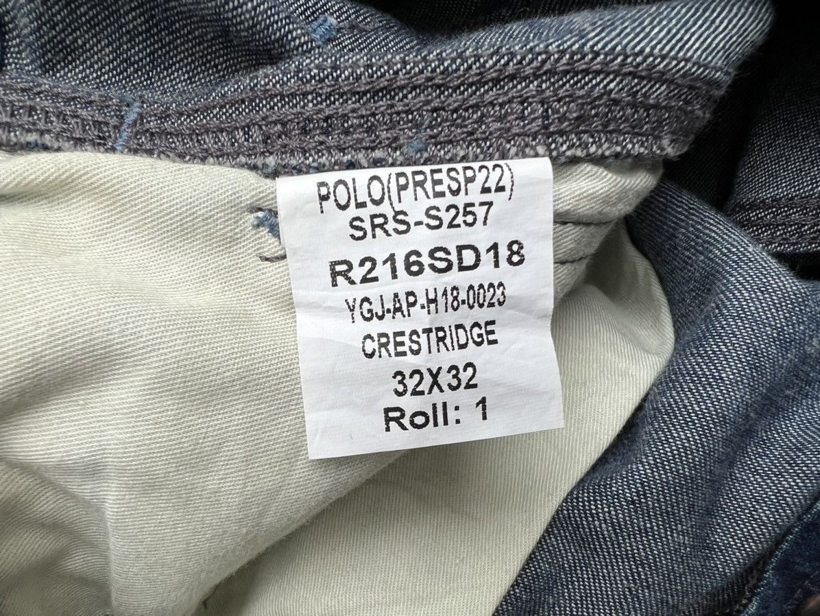 Polo Ralph Lauren Vintage Polo RL Distress Military Denim Trashed Cropped Pant Size US 32 / EU 48 - 22 Thumbnail