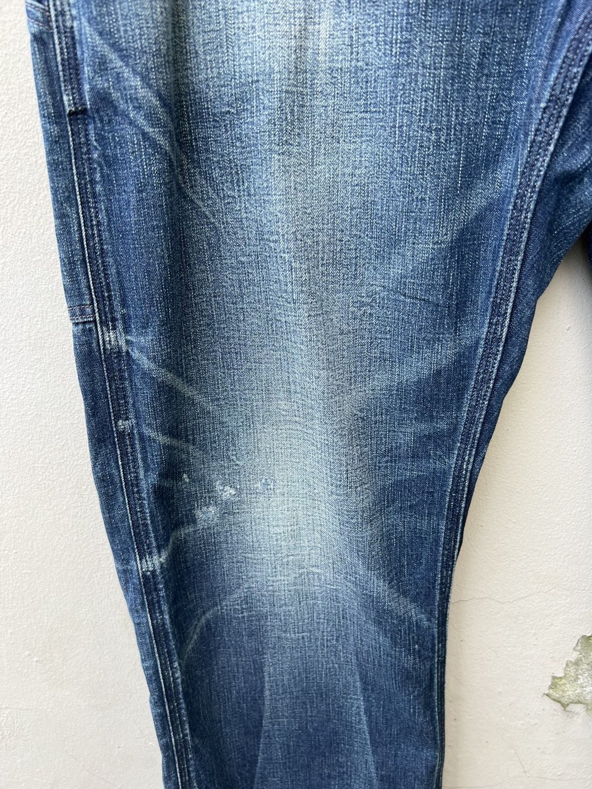 Polo Ralph Lauren Vintage Polo RL Distress Military Denim Trashed Cropped Pant Size US 32 / EU 48 - 9 Thumbnail