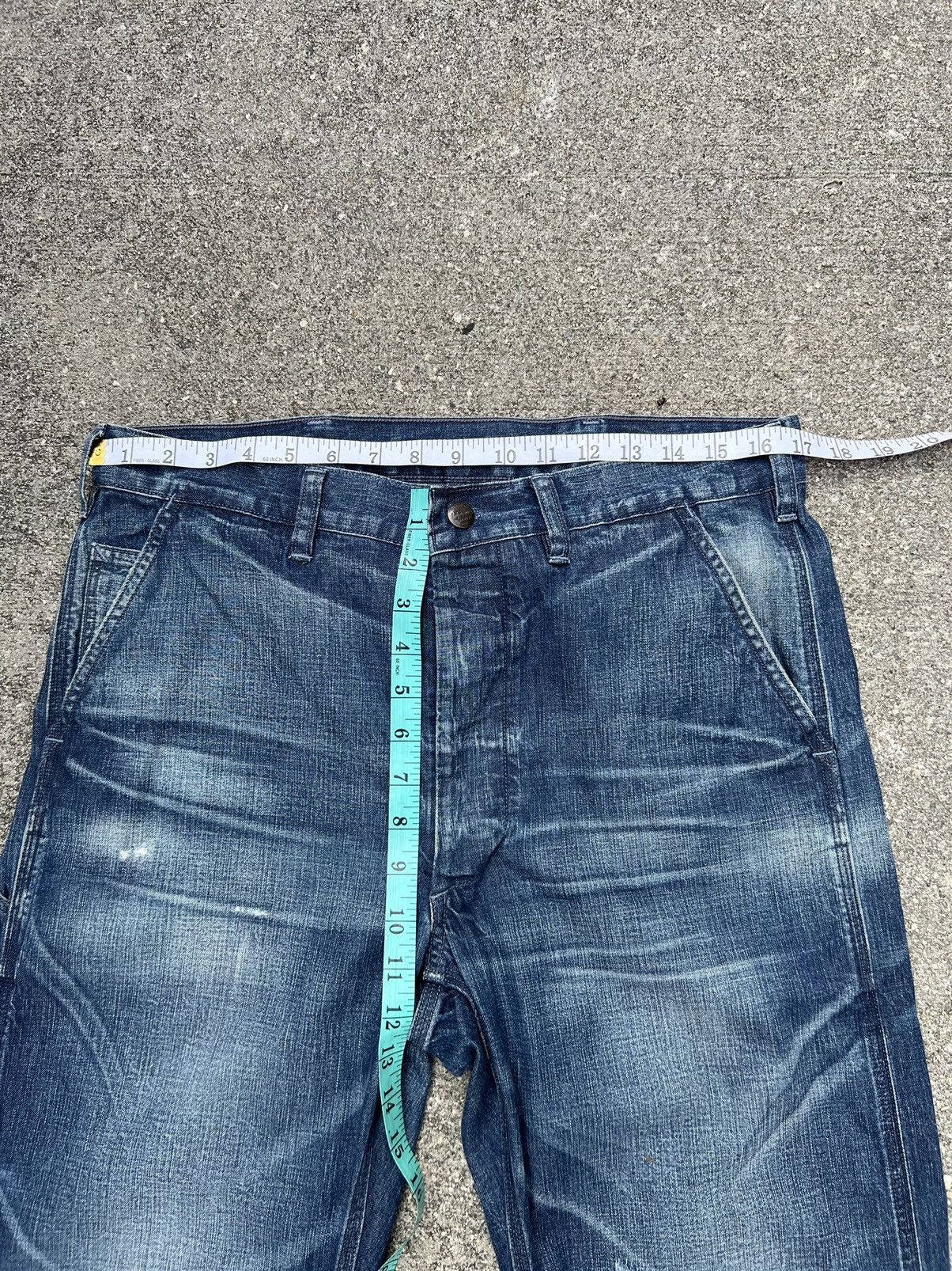 Polo Ralph Lauren Vintage Polo RL Distress Military Denim Trashed Cropped Pant Size US 32 / EU 48 - 2 Thumbnail
