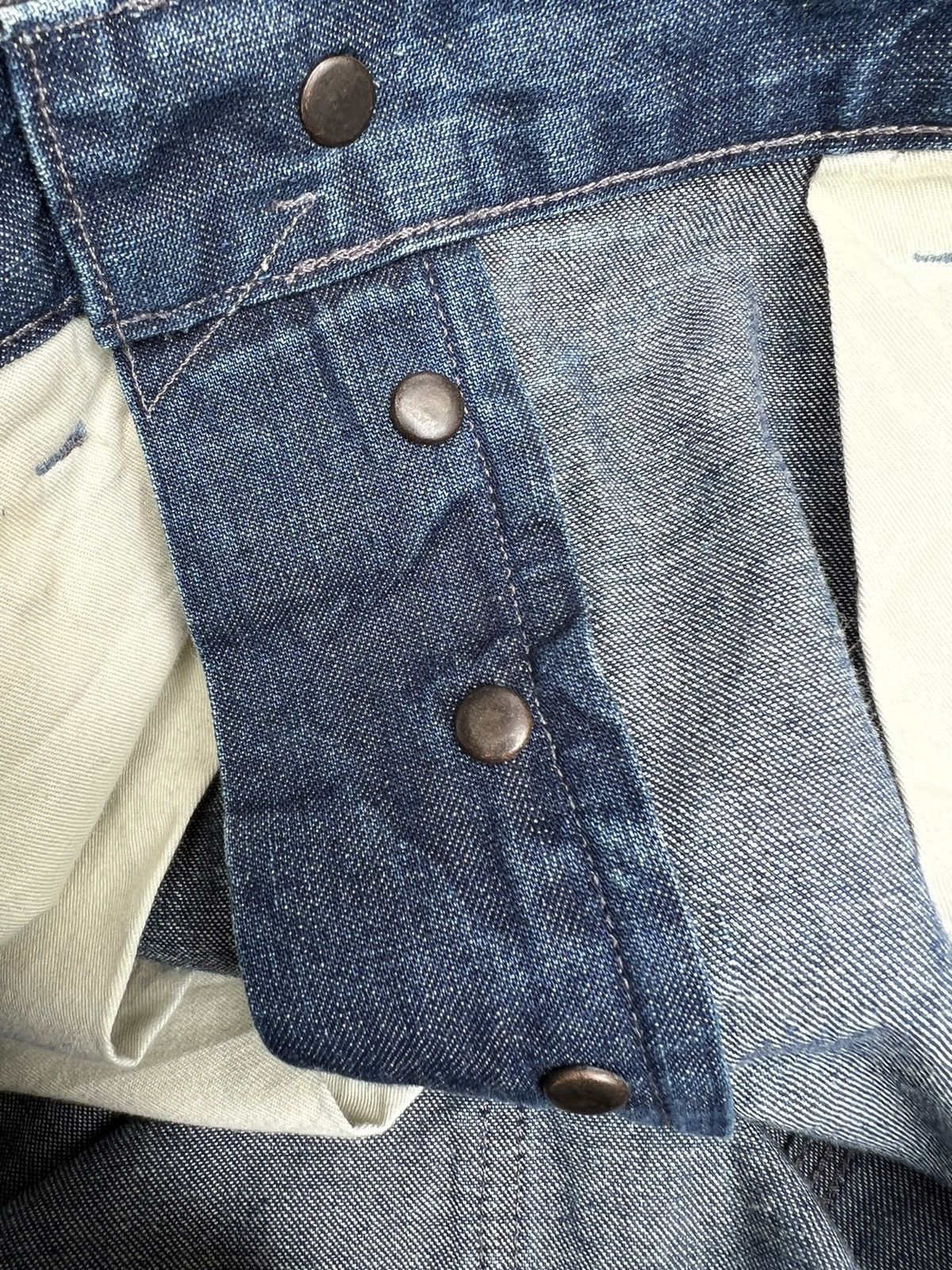 Polo Ralph Lauren Vintage Polo RL Distress Military Denim Trashed Cropped Pant Size US 32 / EU 48 - 23 Thumbnail