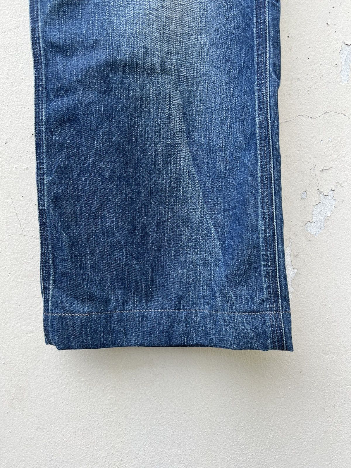 Polo Ralph Lauren Vintage Polo RL Distress Military Denim Trashed Cropped Pant Size US 32 / EU 48 - 13 Thumbnail