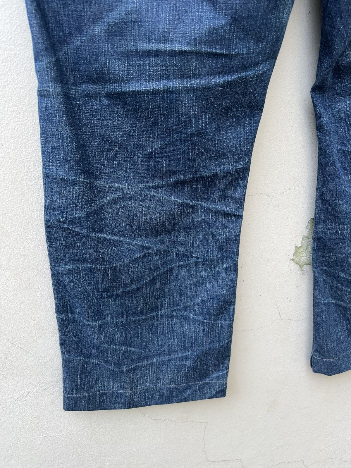 Polo Ralph Lauren Vintage Polo RL Distress Military Denim Trashed Cropped Pant Size US 32 / EU 48 - 16 Thumbnail