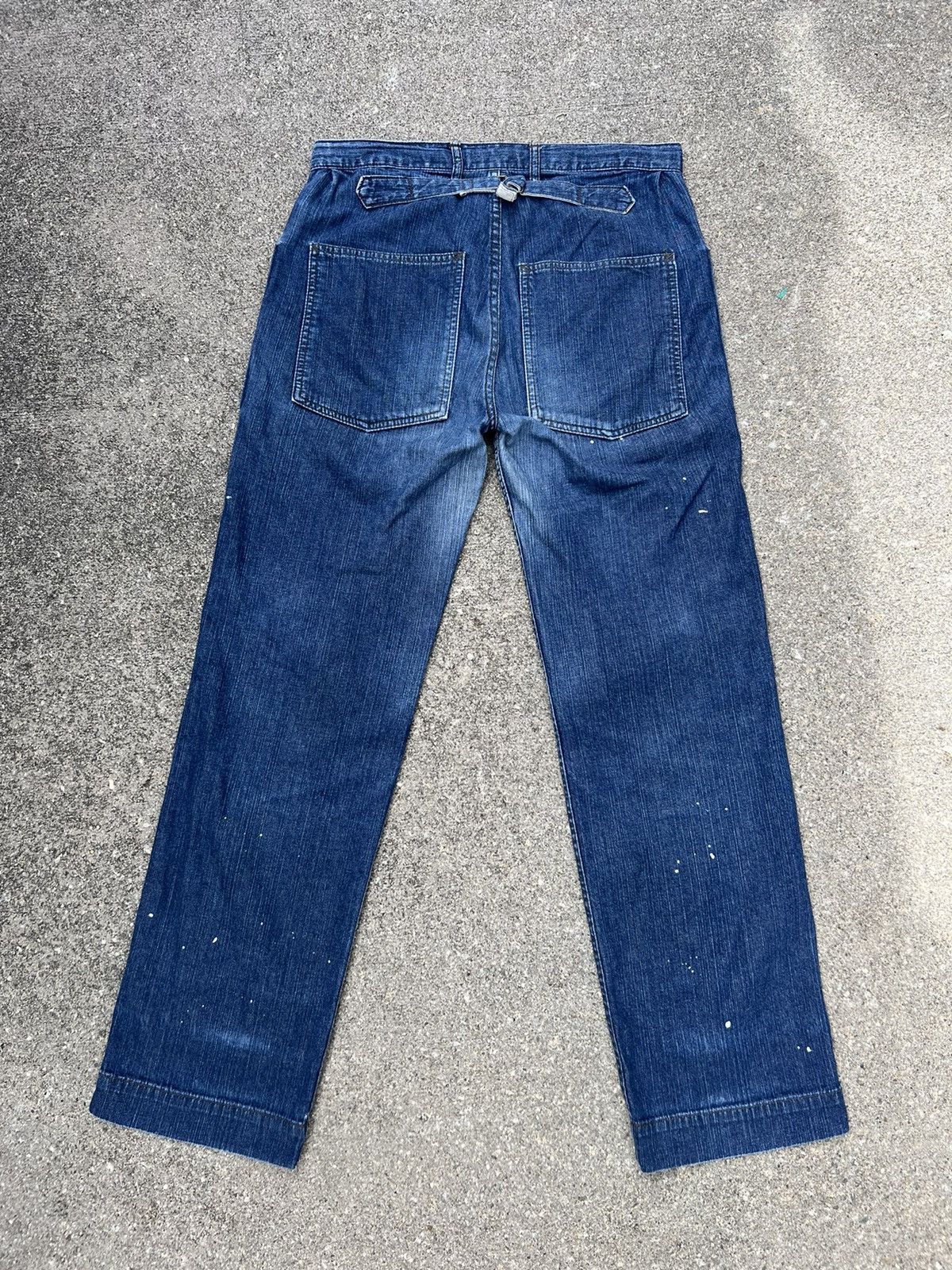 45rpm Midi - Umi Japan Military Denim Cargo Jeans Size US 30 / EU 46 - 5 Thumbnail