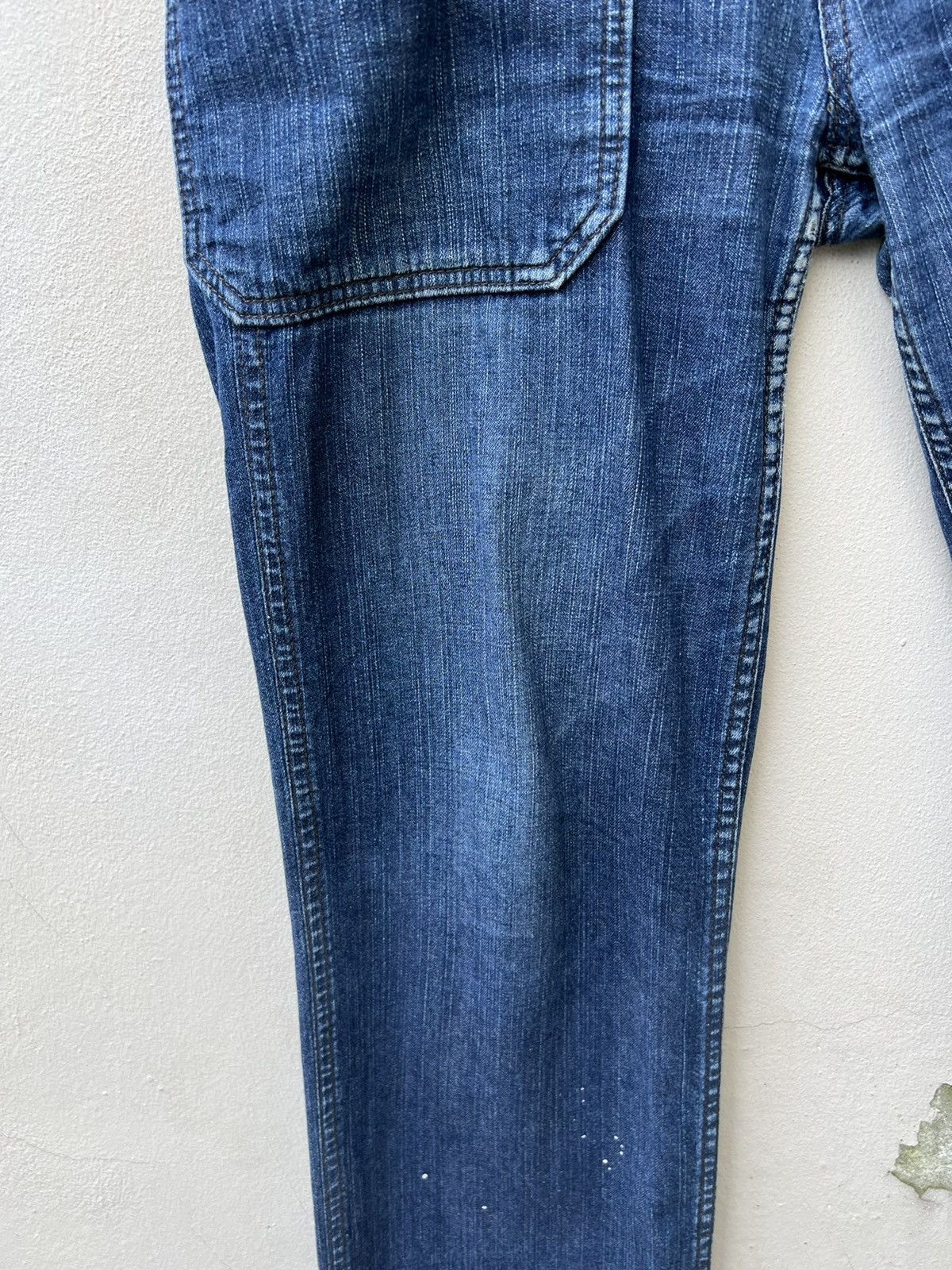 45rpm Midi - Umi Japan Military Denim Cargo Jeans Size US 30 / EU 46 - 11 Thumbnail