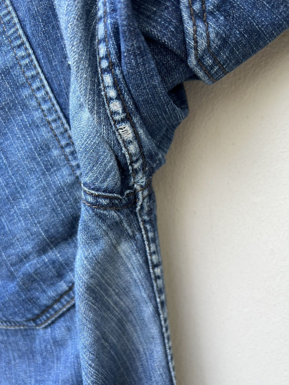 45rpm Midi - Umi Japan Military Denim Cargo Jeans Size US 30 / EU 46 - 18 Thumbnail