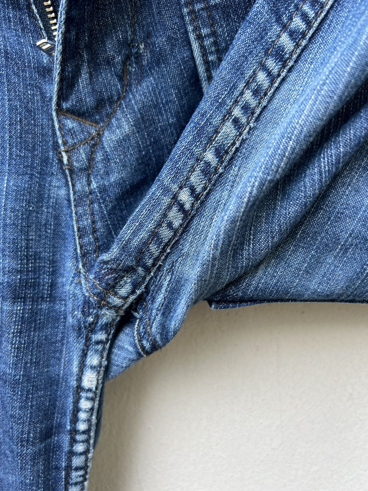 45rpm Midi - Umi Japan Military Denim Cargo Jeans Size US 30 / EU 46 - 10 Thumbnail