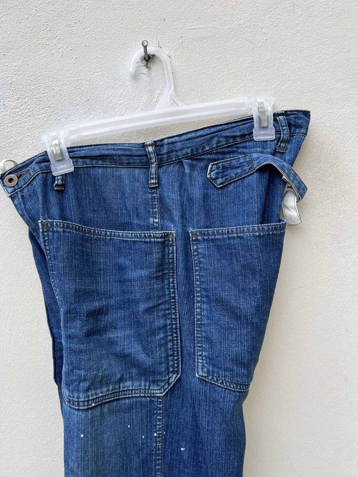 45rpm Midi - Umi Japan Military Denim Cargo Jeans Size US 30 / EU 46 - 22 Thumbnail