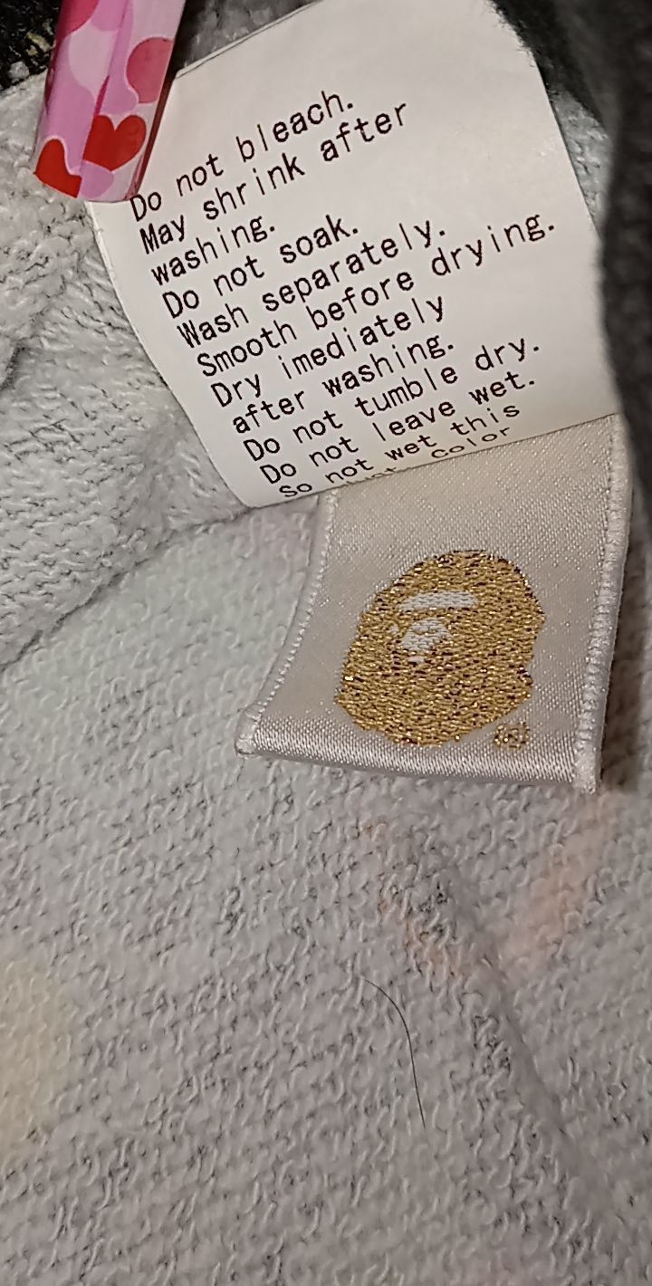 Bape OG Bathing Ape Multicolor Baby Milo Hoodie Size US L / EU 52-54 / 3 - 6 Thumbnail