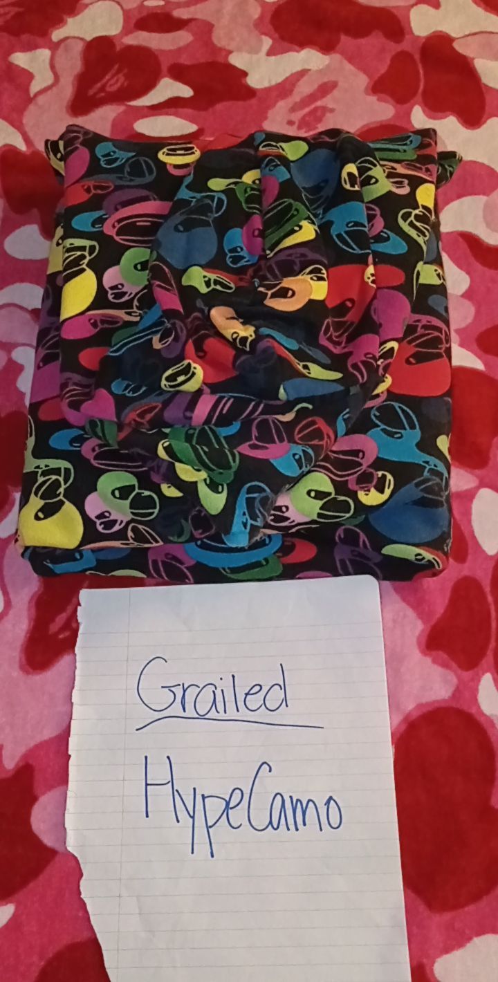 Bape OG Bathing Ape Multicolor Baby Milo Hoodie Size US L / EU 52-54 / 3 - 2 Thumbnail