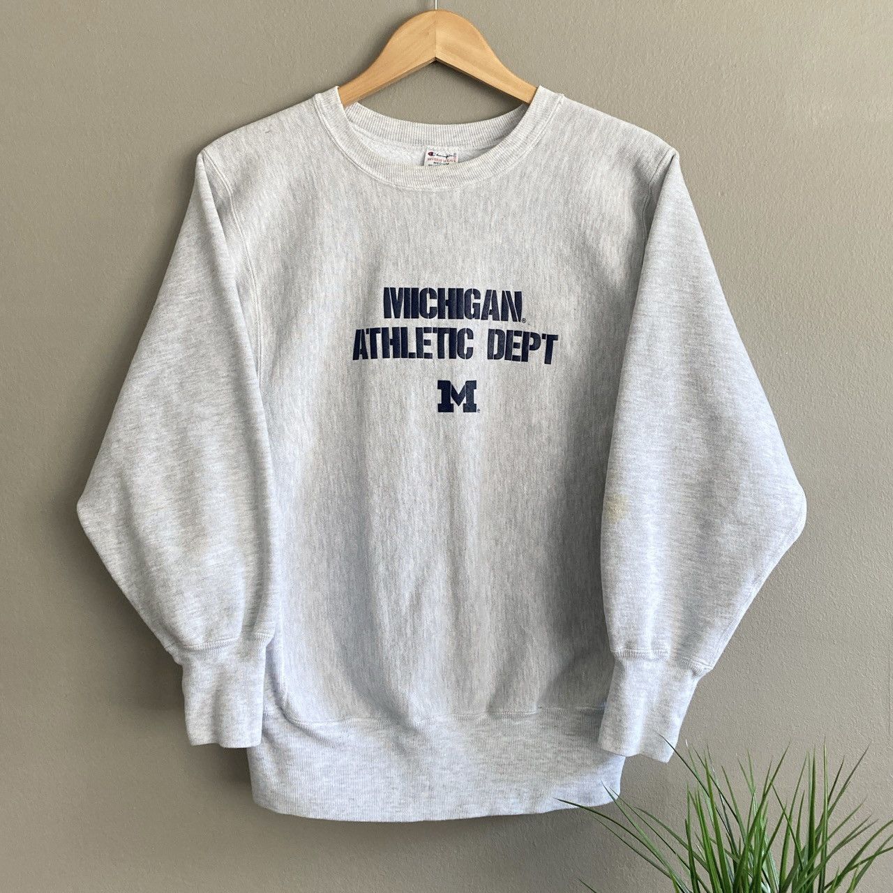 Champion reverse weave Michigan state Athletic department