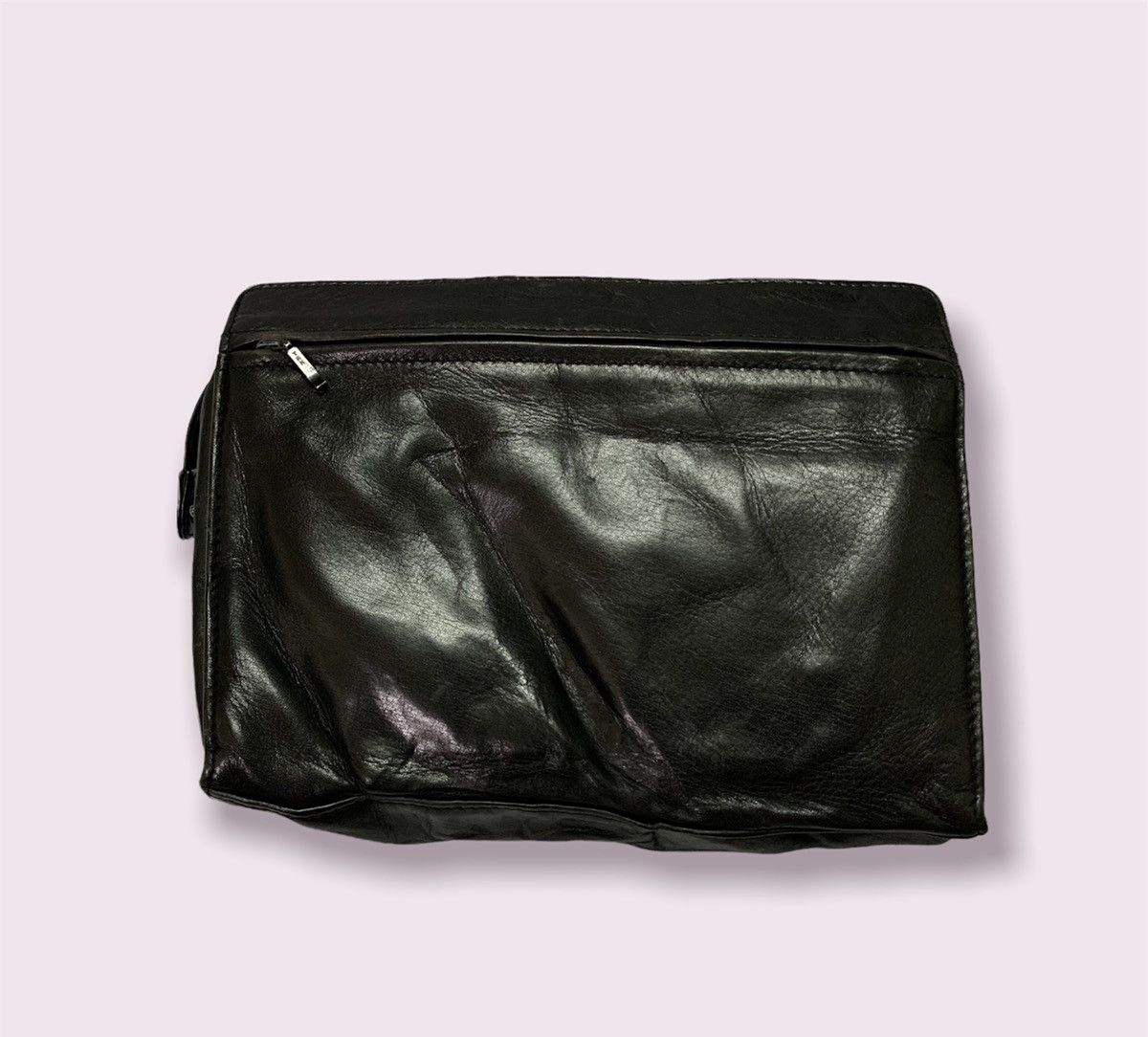 Issey Miyake Issey Miyake clutch bag - leather bag Size ONE SIZE - 3 Thumbnail
