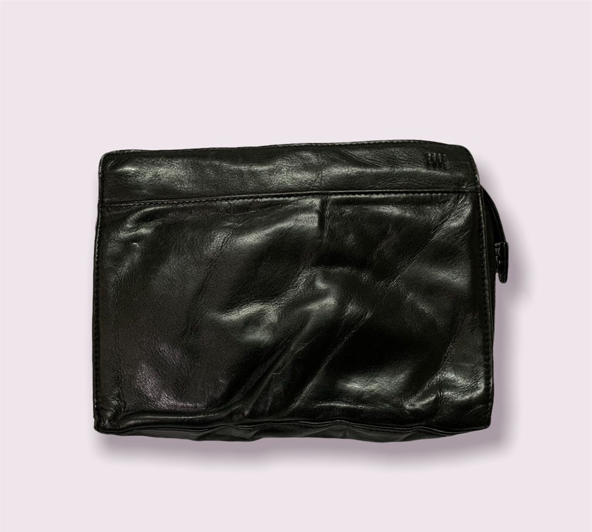 Issey Miyake Issey Miyake clutch bag - leather bag Size ONE SIZE - 2 Thumbnail